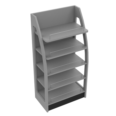 1 Sided Low Shelf Unit