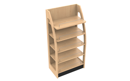 1 Sided Low Shelf Unit