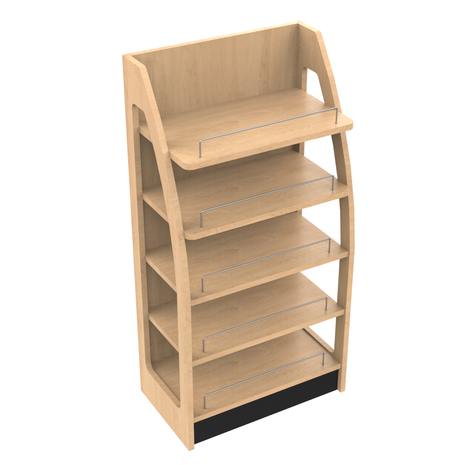 1 Sided Low Shelf Unit