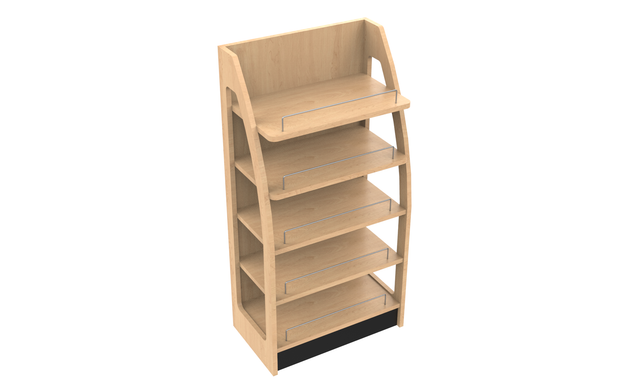 1 Sided Low Shelf Unit