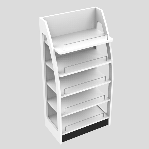 1 Sided Low Shelf Unit