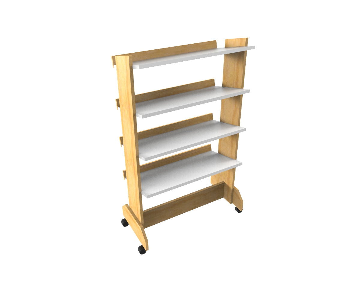 Slant Shelf Display