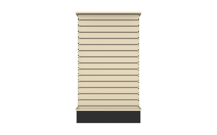 4 Sided Slatwall Tower
