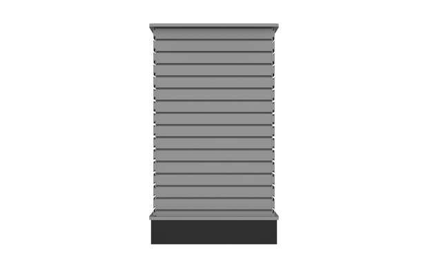 4 Sided Slatwall Tower