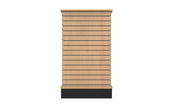 4 Sided Slatwall Tower
