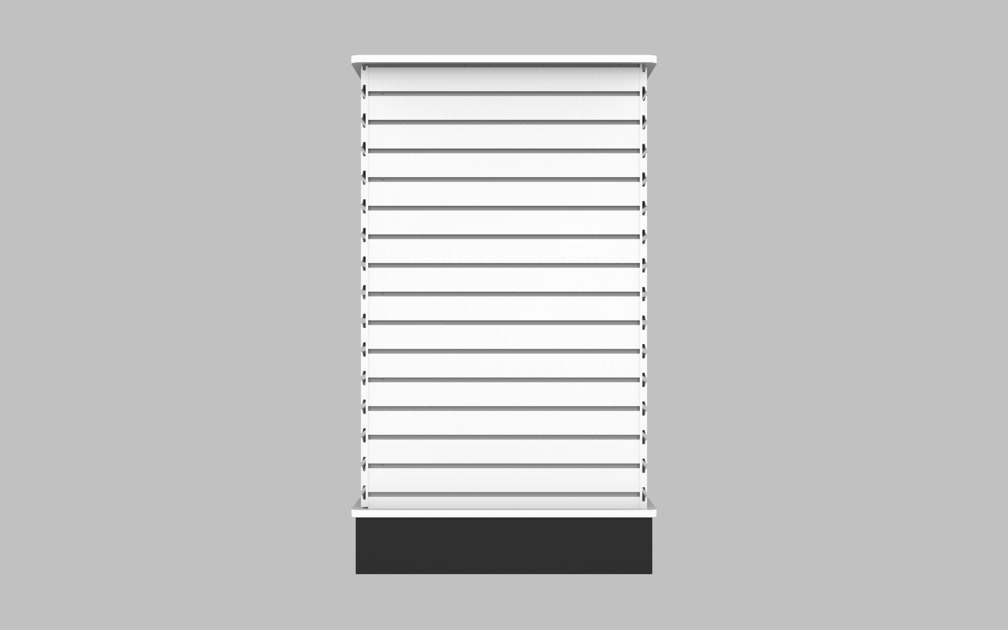 4 Sided Slatwall Tower