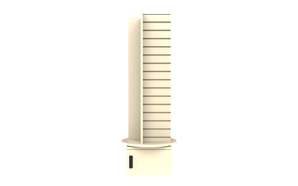 Slatwall Spinner w/ Storage