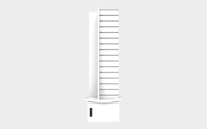Slatwall Spinner w/ Storage