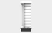 Slatwall Spinner w/ Canopy