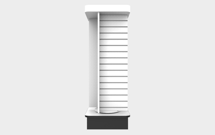 Slatwall Spinner w/ Canopy