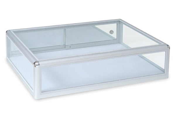 Mini Full Vision Glass Counter Showcase | Ivar's Display
