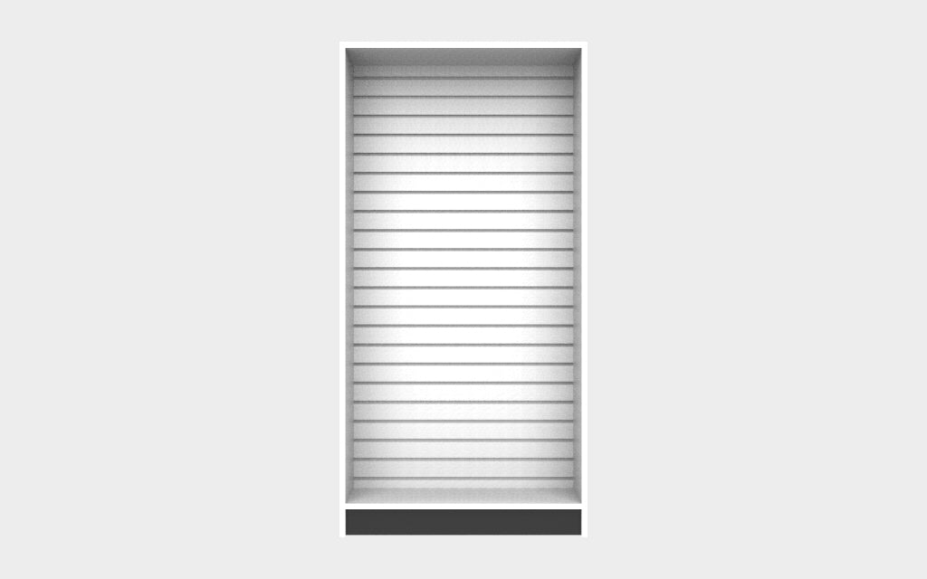 1 Sided Slatwall Unit