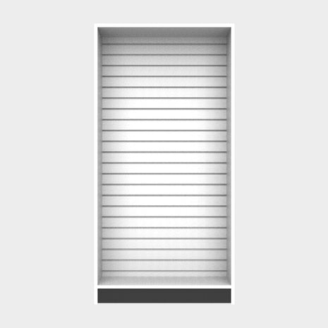 1 Sided Slatwall Unit