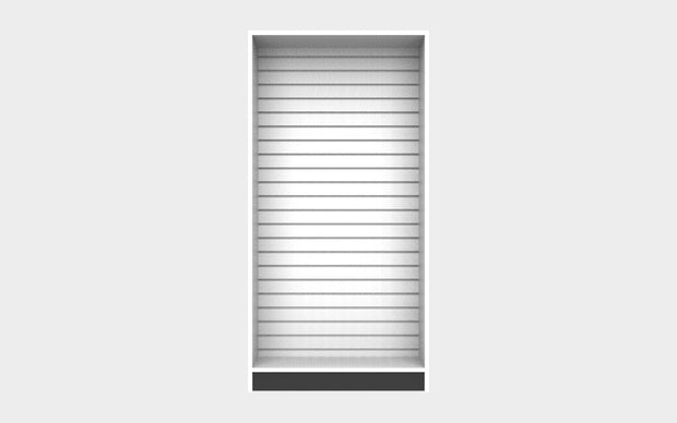 1 Sided Slatwall Unit