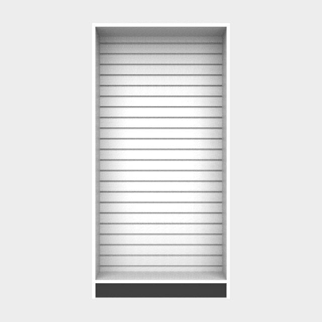 1 Sided Slatwall Unit