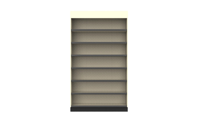 1 Sided Shelf Unit