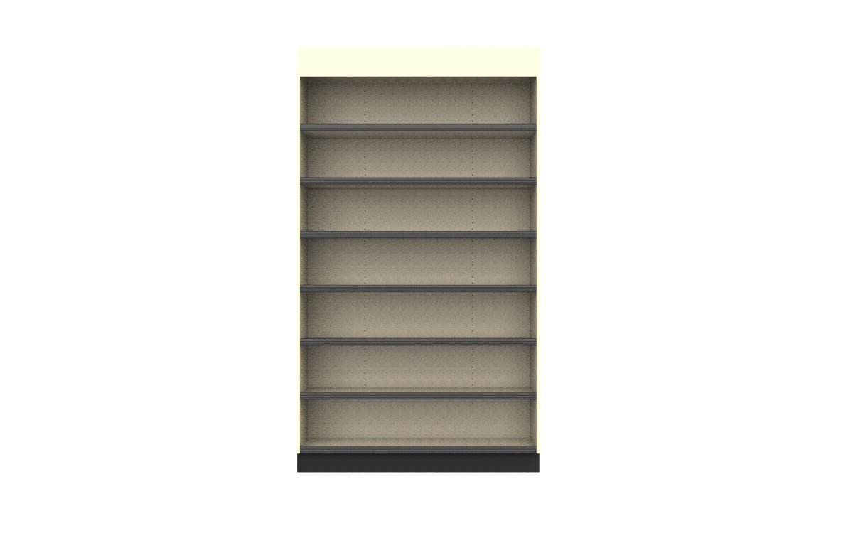 1 Sided Shelf Unit