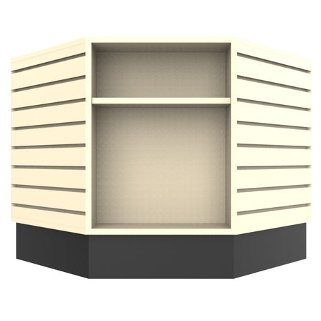 8 Sided Slatwall Table