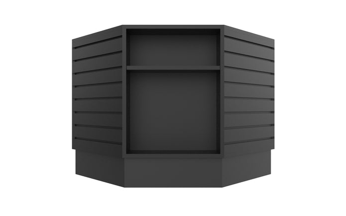 8 Sided Slatwall Table