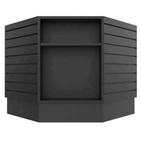 8 Sided Slatwall Table