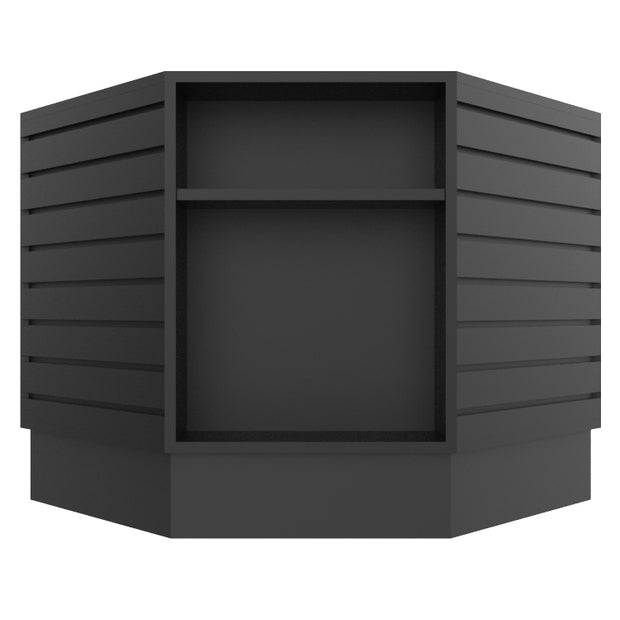 8 Sided Slatwall Table