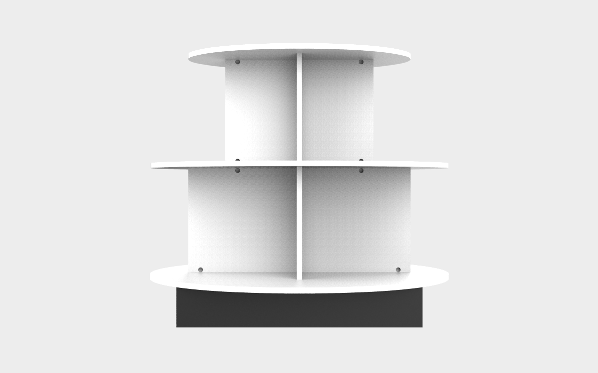 Oval Retail Table
