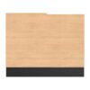 4’ Deluxe Sales Counter with Register Bay - Image 4