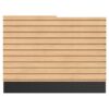 4’ Deluxe Sales Counter with Register Bay & Slatwall - Image 4