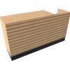 6’ Deluxe Sales Counter with Register Bay & Slatwall - Image 3