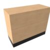 4’ Deluxe Sales Counter with Flat Top - Image 3