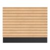 4’ Deluxe Sales Counter with Flat Top & Slatwall - Image 4