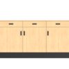 6’ Deluxe Sales Counter with Flat Top - Image 2