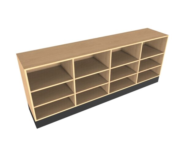 8' Sales Counter with Flat Top