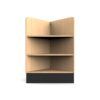 2' Corner Shelf Unit - Fixed - Image 2