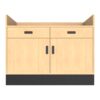 4’ Deluxe Sales Counter with Recessed Top - Image 2