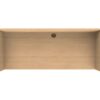 4’ Deluxe Sales Counter with Recessed Top & Slatwall - Image 5