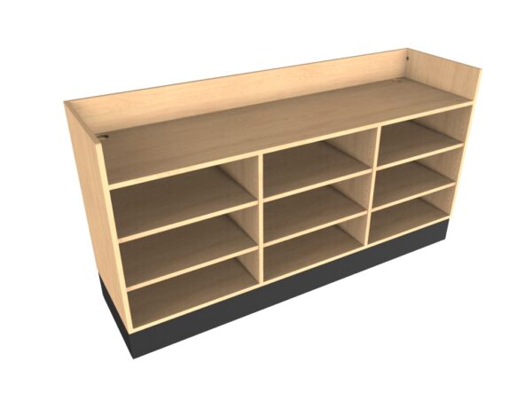 6’ Sales Counter with Recessed Top