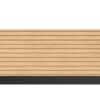 6’ Deluxe Sales Counter with Recessed Top & Slatwall - Image 4