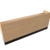 8’ Sales Counter with Recessed Top - Image 3