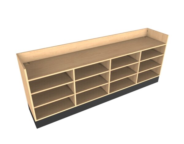 8’ Sales Counter with Recessed Top