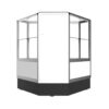 2/3 Vision Hexagonal Corner Showcase - Image 4