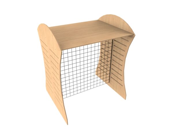 Gridwall Gondola 4' x 5' x 4'