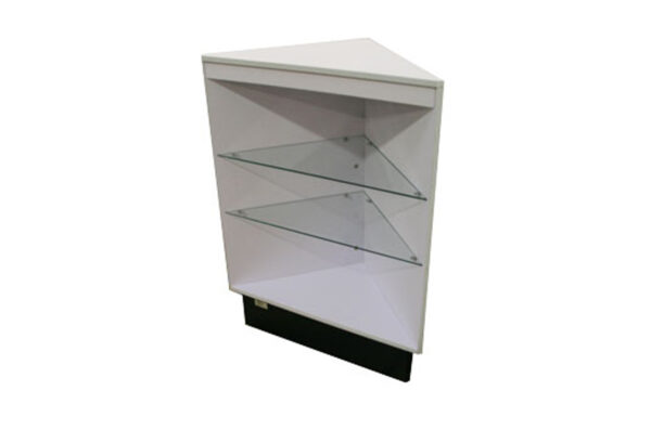 Triangle Corner with Shelves