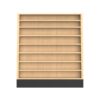 4 SIDED SLATWALL/SHELF ISLAND 4' X 5' X 1' - Image 2