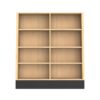 4 SIDED SLATWALL/SHELF ISLAND 4' X 5' X 2' - Image 2
