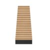 4 SIDED SLATWALL/SHELF ISLAND 4' X 5' X 2' - Image 4