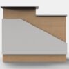 4' Sales Counter with Angled Back - Image 4