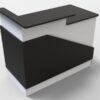 7' Sales Counter with Angled Back - Image 9