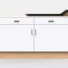 5' Sales Counter With Angled Back - Image 2