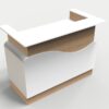 4' Sales Counter With Curved Back - Image 3